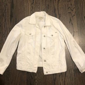 Women’s Lucky Brand White Denim Jacket